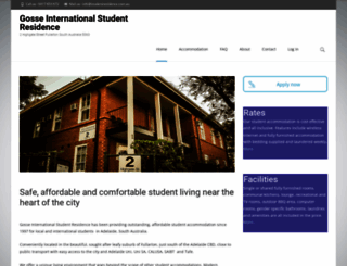 studentresidence.com.au screenshot