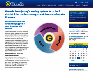 students.genesisedu.com screenshot