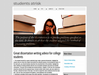 studentsatrisk.org screenshot