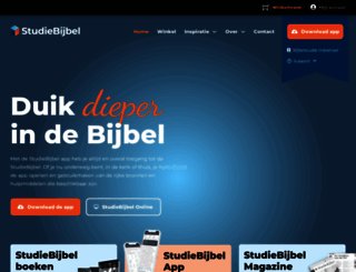 studiebijbel.nl screenshot