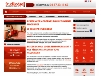 studilodge.fr screenshot