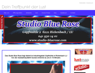 studio-bluerose.ch screenshot