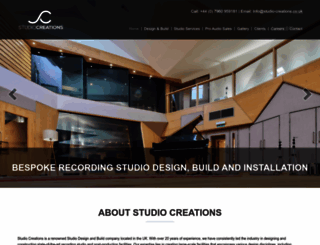 studio-creations.co.uk screenshot