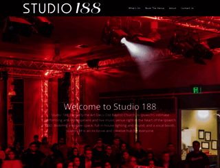 studio188.com.au screenshot