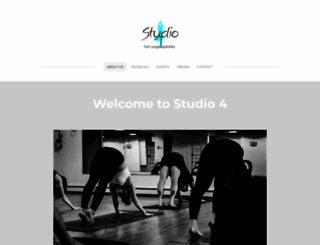 studio4hotyoga.com screenshot