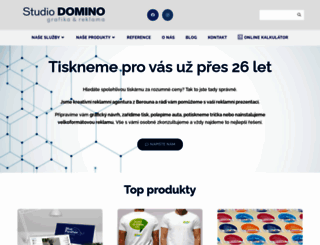 studiodomino.cz screenshot