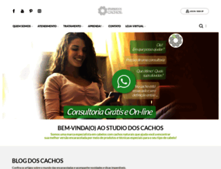 studiodoscachos.com.br screenshot