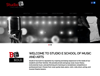 studioemusicandarts.com screenshot