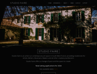 studiofaire.co.uk screenshot