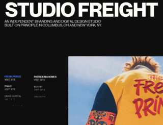 studiofreight.com screenshot