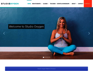 studiooxygenyoga.com screenshot