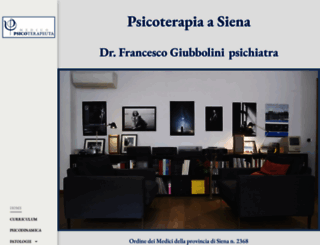 studiopsicoterapia.si.it screenshot