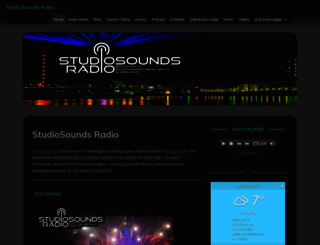 studiosoundsradio.com screenshot