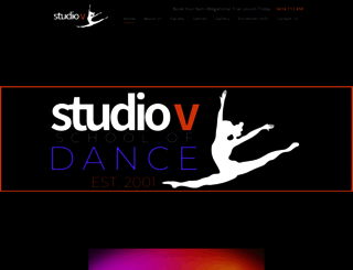 studiov.com.au screenshot