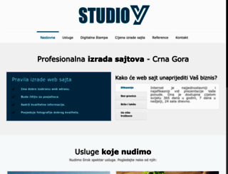 studiov.website screenshot