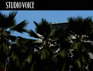 studiovoice.jp screenshot