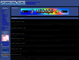 studiox64.com screenshot