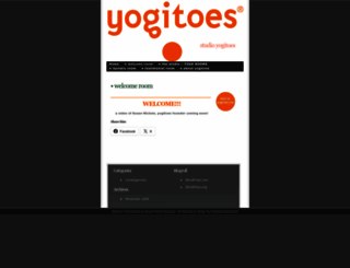 studioyogitoes.wordpress.com screenshot