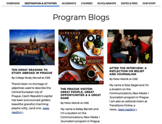 study-abroad-blog-prague-cnmj.ciee.org screenshot