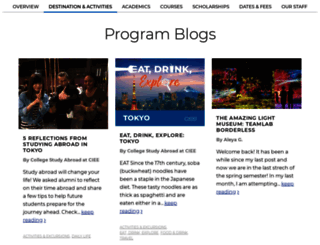 study-abroad-blog-tokyo-as.ciee.org screenshot