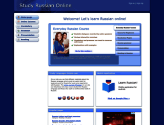 study-languages-online.com screenshot