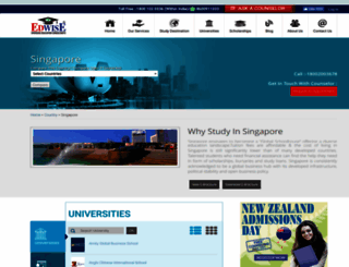 study-singapore.in screenshot