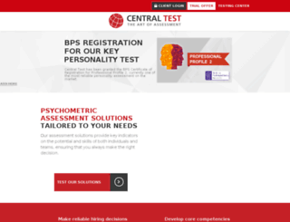 studya.centraltest.com screenshot