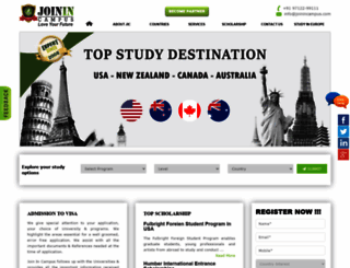studyabroad.joinincampus.com screenshot
