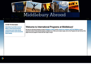 studyabroad.middlebury.edu screenshot