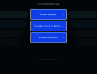 studyabroader.xyz screenshot