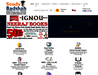 studybadshah.com screenshot
