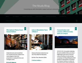 studyblog.warwick.ac.uk screenshot