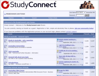 studyconnect.com screenshot