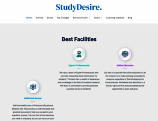 studydesire.com screenshot