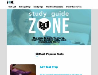 studyguidezone.com screenshot