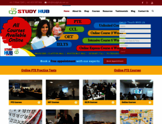 studyhub.net.au screenshot