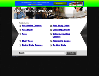 studyinteractive.com screenshot