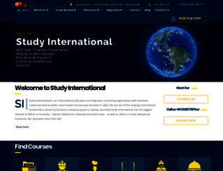 studyinternational.net.au screenshot