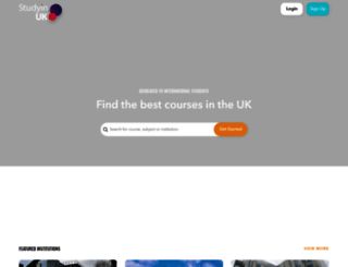 studyinuk.co.uk screenshot