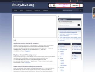 studyjava.org screenshot