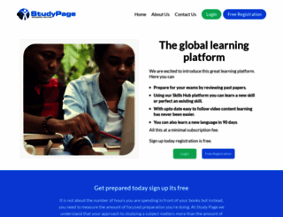 studypage.com screenshot