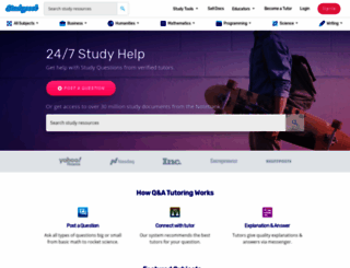 studypool.com screenshot
