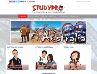studypro.com.au screenshot