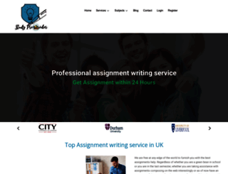 studyprovider.co.uk screenshot