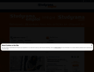 studyrama-emploi.com screenshot