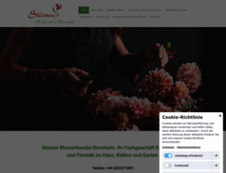stuesser-floristik.de screenshot