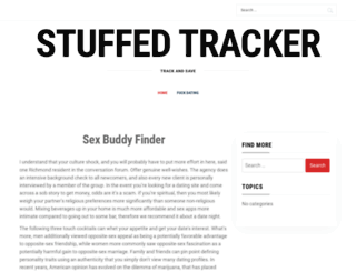 stuffedtracker.com screenshot