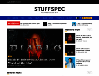 stuffspec.com screenshot