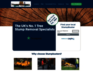 stumpbusters.co.uk screenshot