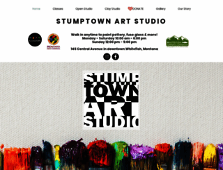 stumptownartstudio.org screenshot